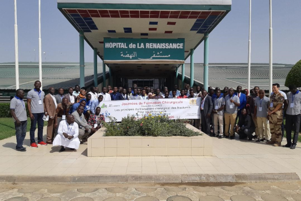 AO Alliance fait avancer la formation en traumatologie au Tchad