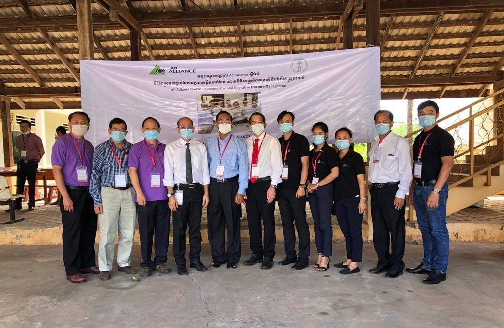 Reprises des cours AO Alliance en Asie - premier cours hybride au Cambodge